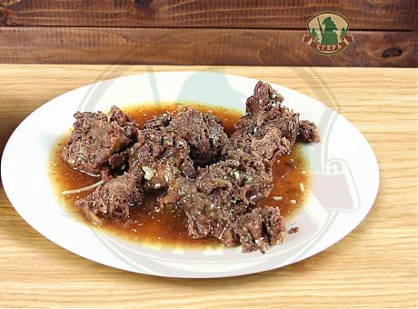 Томленое мясо барсука (стеклобанка, 500 гр)